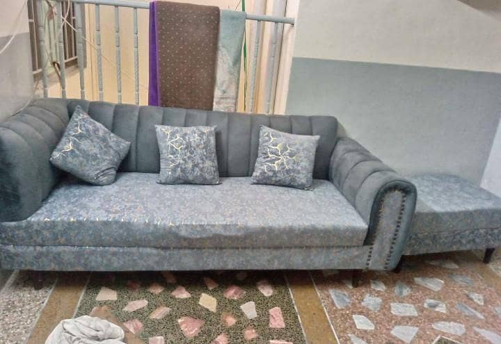 L shaped sofa set 1