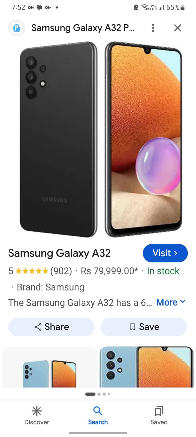 Samsung Mobile A32 0