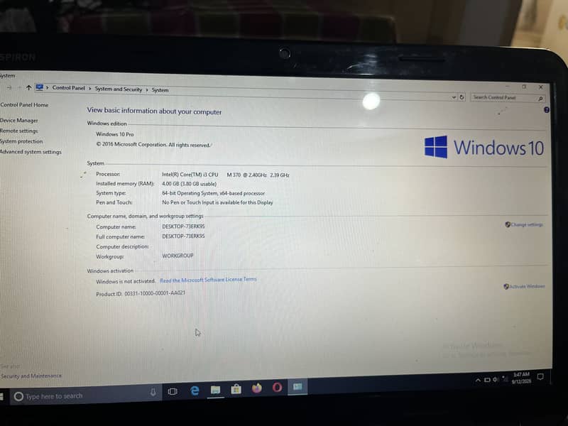 Dell core i3 2nd generation 3