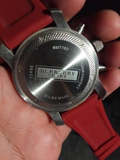 Burberry sports bu7702 important watch