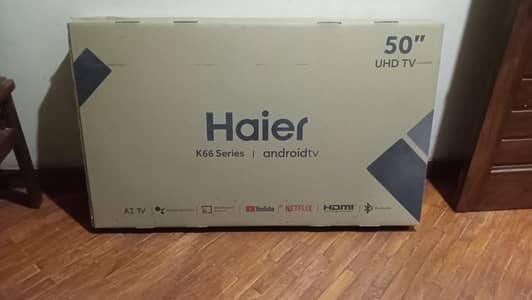Haier k66 series TV Brand new Box pack