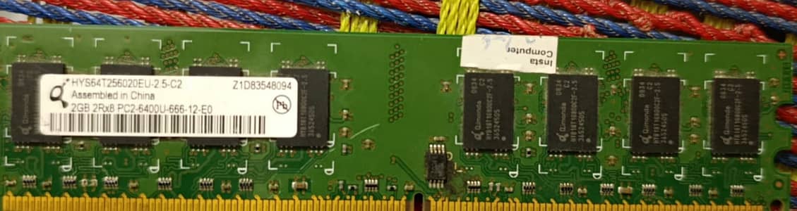 Western Digital 80GB Hard Disk and 2GB RAM