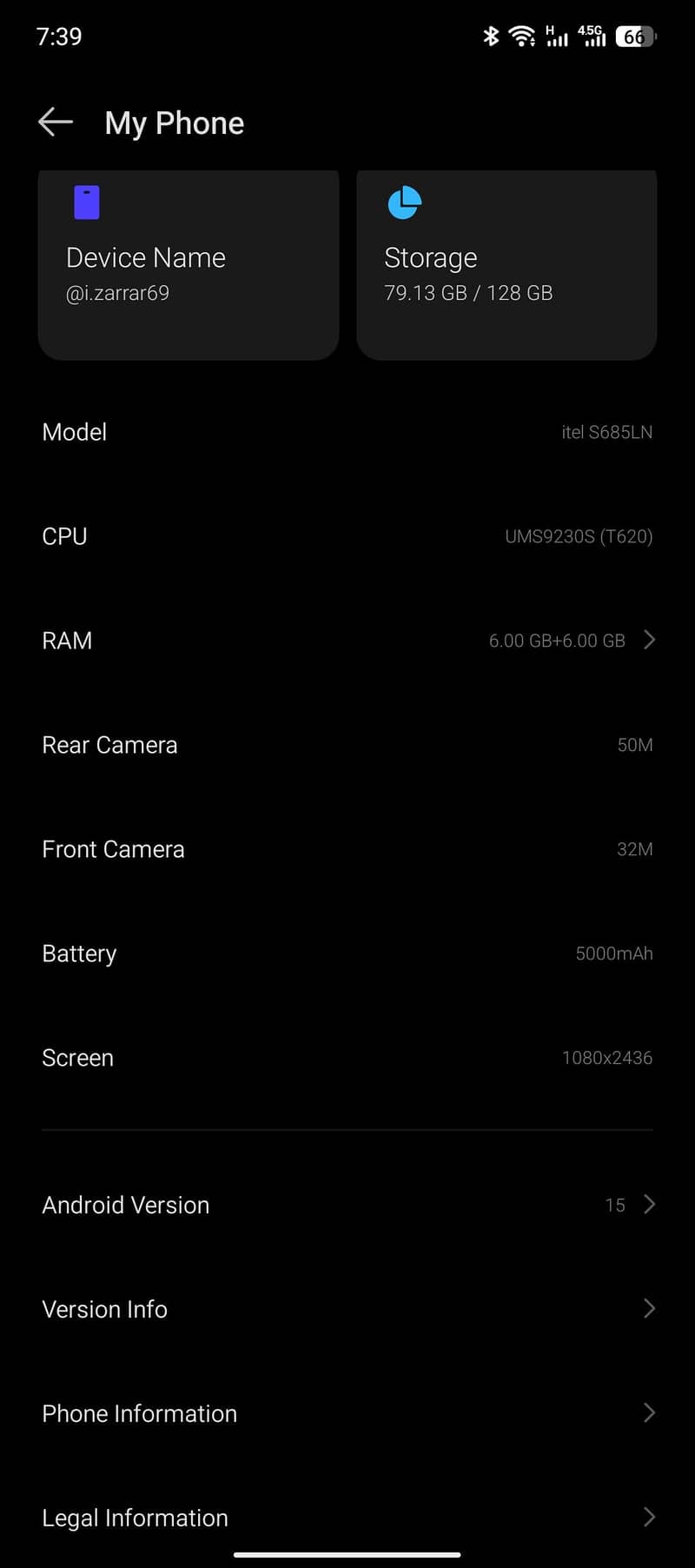 itel s25 4