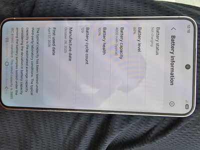 Samsung Mobile S25 12/128 snapdragon 8 elite under warranty