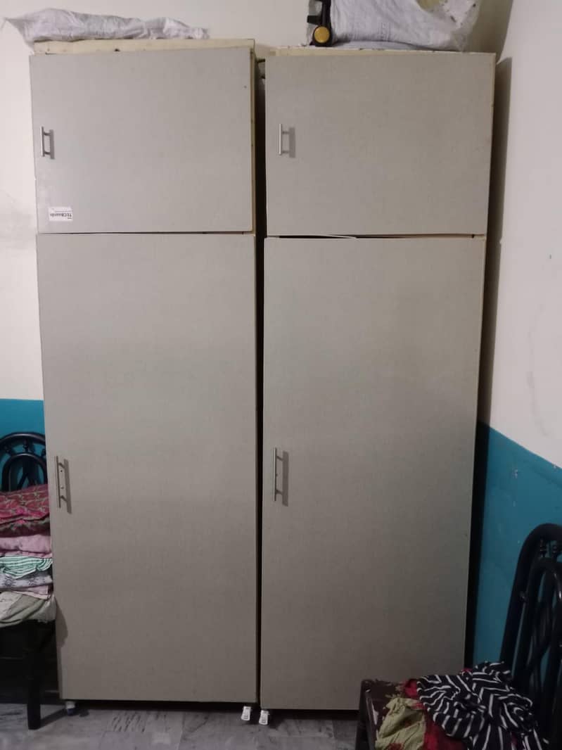 2 Cupboards 0