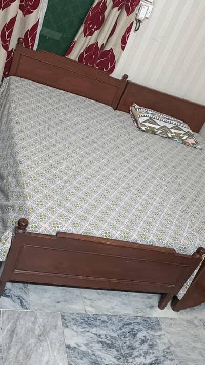 wooden beds