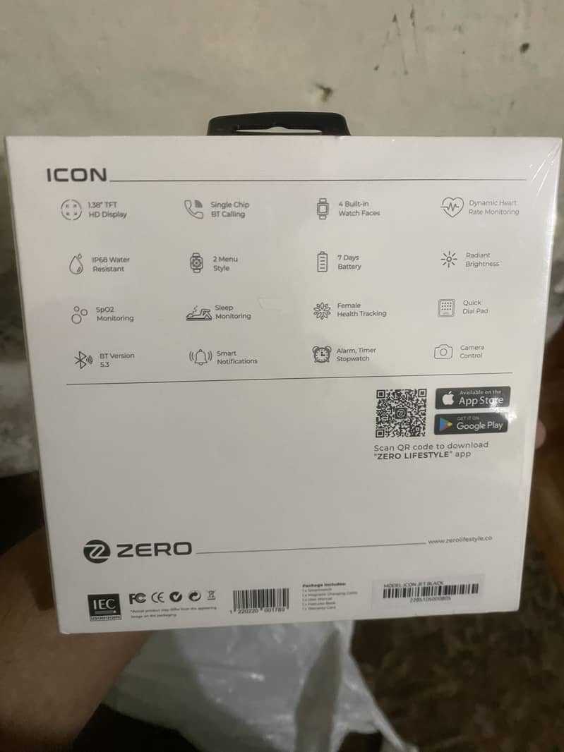 Zero icon smart watch 2