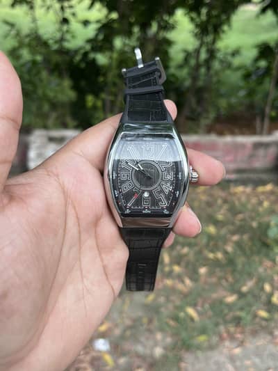 Frank Muller Watch for Men in Black