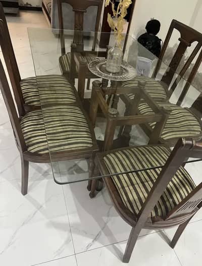6 chair dinning table