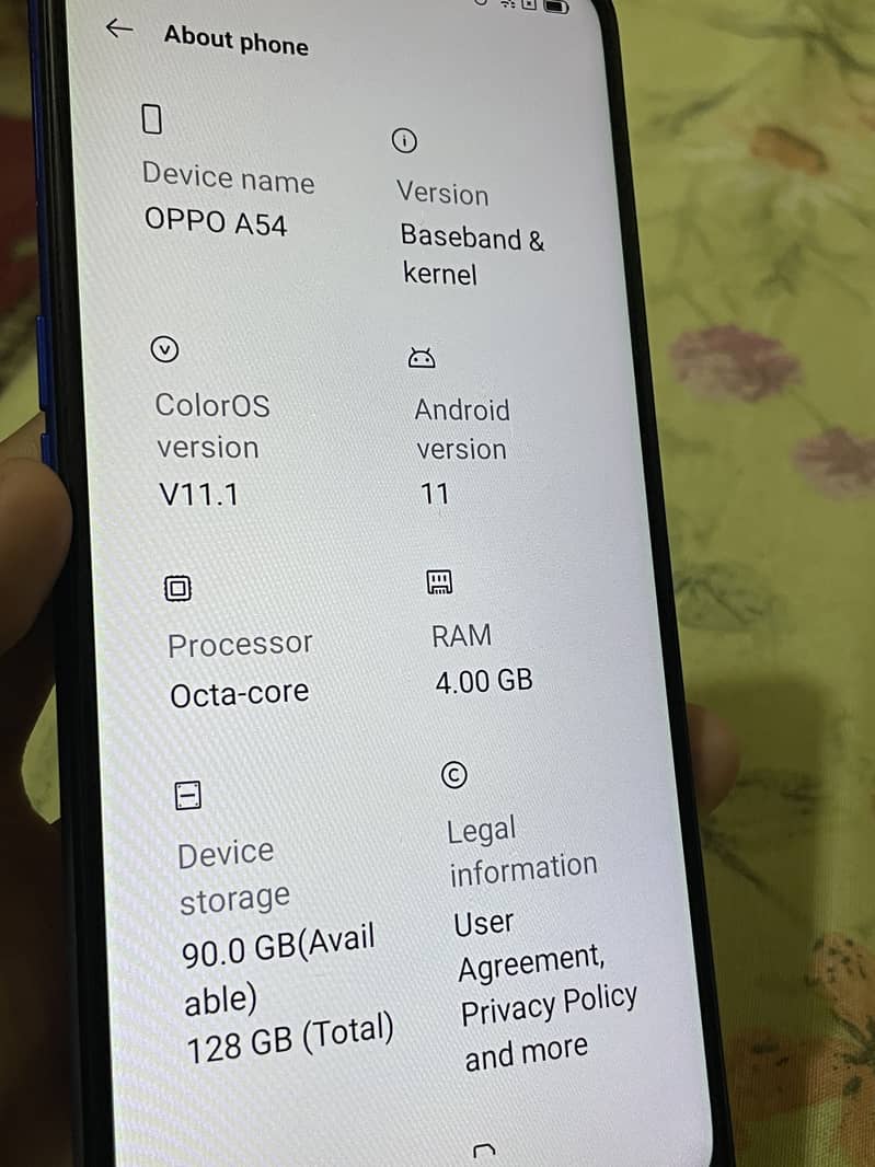 OPPO A54 10