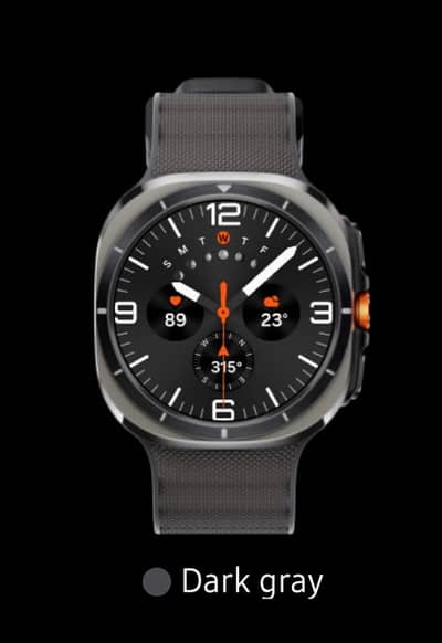 Samsung galaxy watch ultra 2025 edition grey LTE eSim support