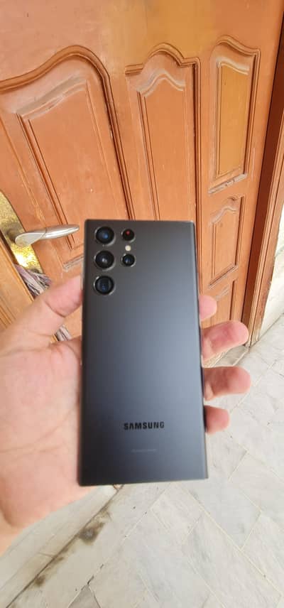 Samsung Mobile S22 Ultra 5G non PTA 12GB 256GB pin dot