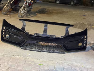 Civic x type r version 2 front bumper
