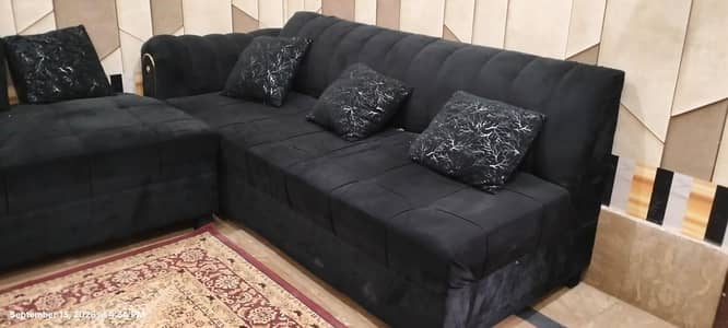 Sofa with Cushions