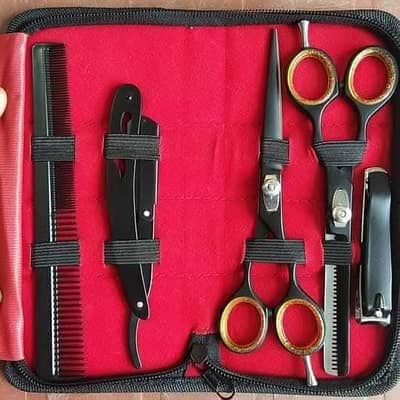 hair cutting scissors and barbar kits available