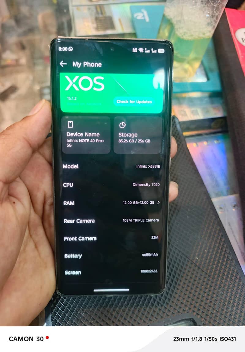Note 40 pro+ 5g 5