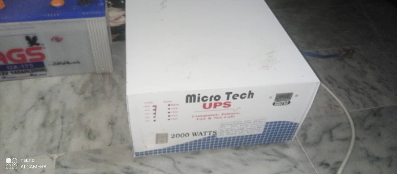 Micro Tech UPS 2000 WATTS 0