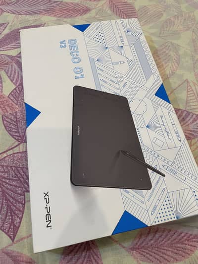 XP-Pen Deco 01 V2 Graphic Drawing Tablet – Complete Box & Accessories