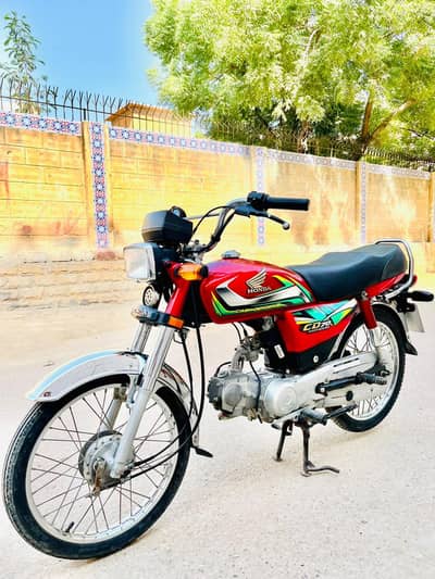Honda CD 70 Model 2022 10/10