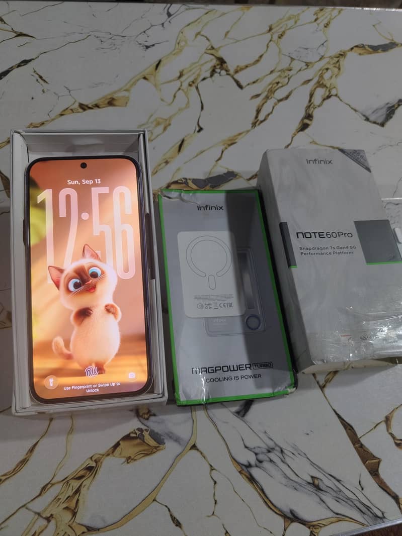 Infinix Note 60 Pro complete box 8