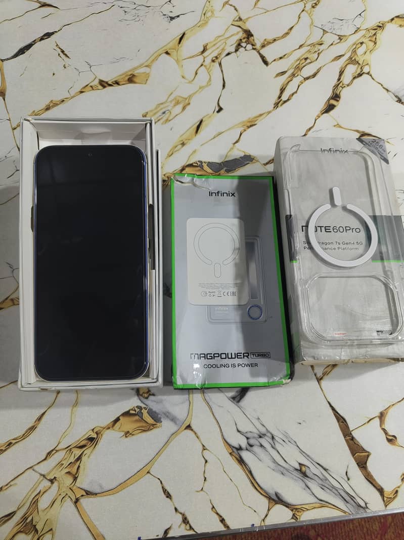 Infinix Note 60 Pro complete box 9