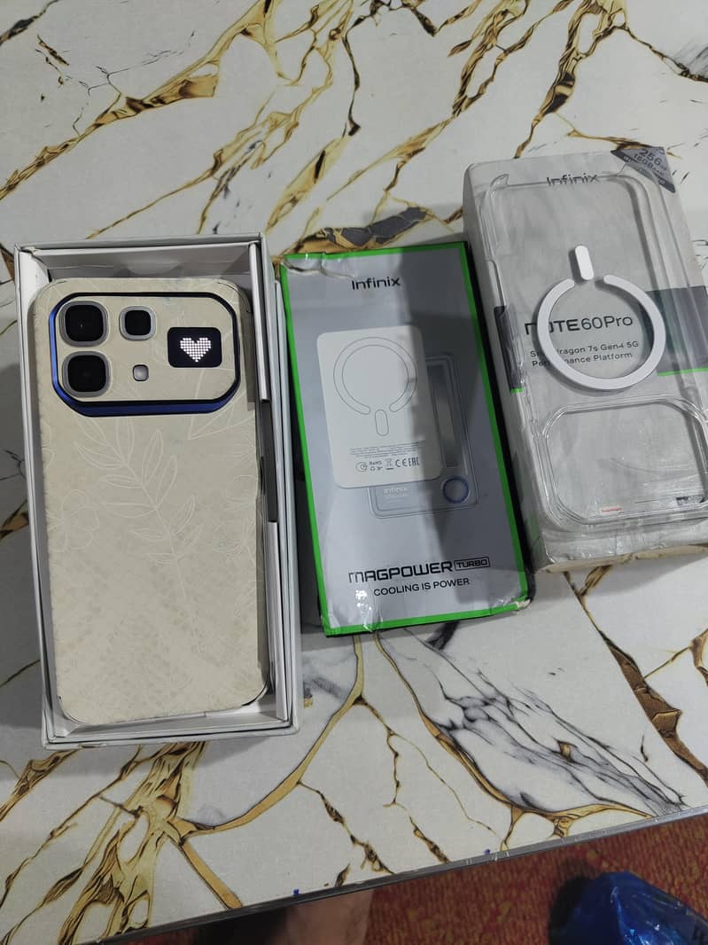 Infinix Note 60 Pro complete box 11