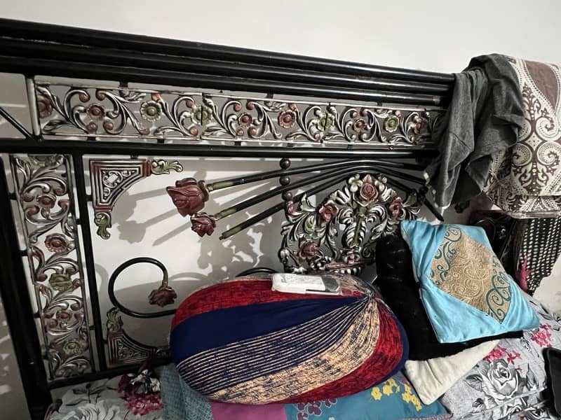bed with dressing 1