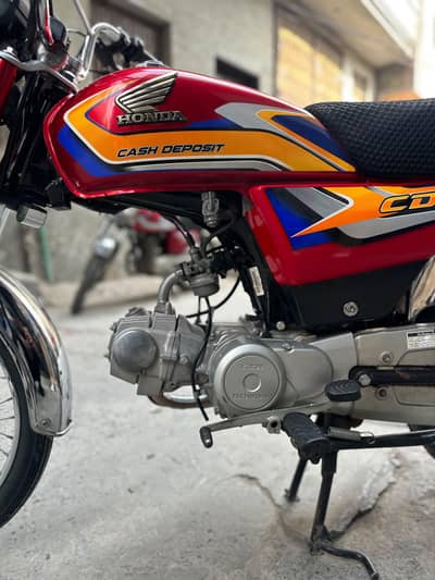 Honda CD 70 2025 model like brand new bike