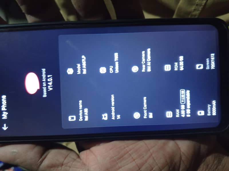 Itel A50 1