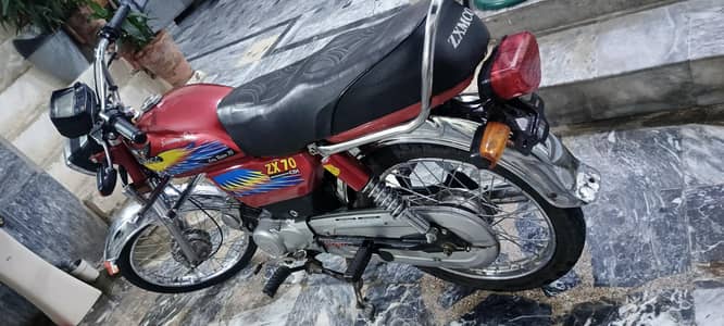 BIKE FOR SALE ZYMCO CD70 2021 MODEL LIKE NEW