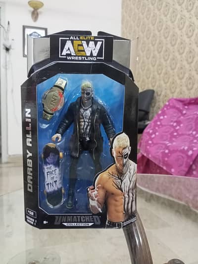 AEW unmatched action figure Darby Allin, unmatched collection series 1