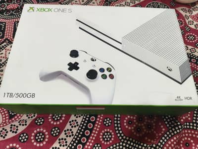 Xbox one s 1TB 8 Game installed USA model