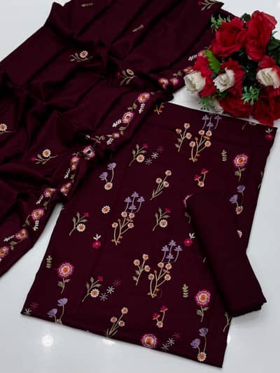 Brize Dhanak Winter Unstitched Suit