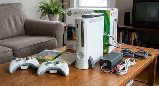 Xbox for sale, used but very entertaining 