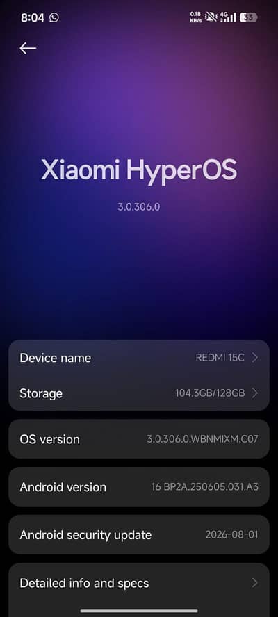 Xiaomi Redmi Note 15