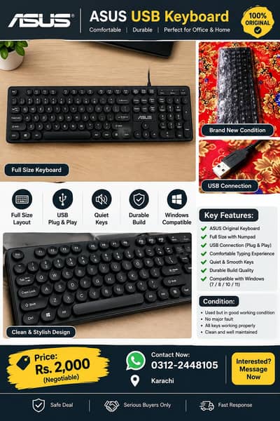 H30S ROUND KEY RGB WIRED GAMING KEYBOARD BLACK