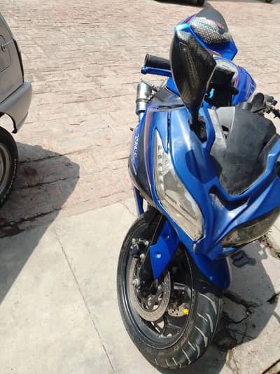 heavy bike for sale smart card available bio matric avalable