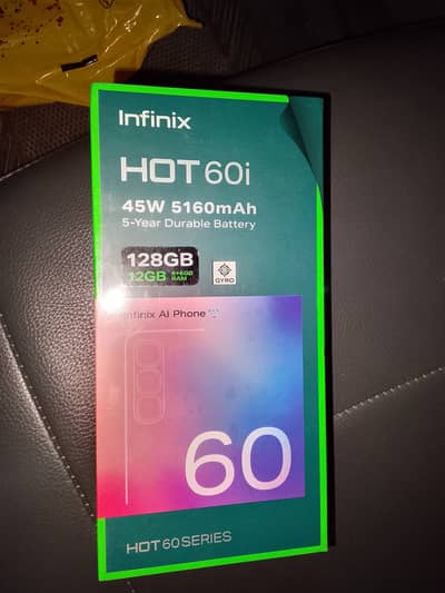 Hot 60 i . BOX NOT OPEN.