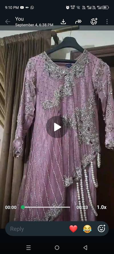 Reception dress