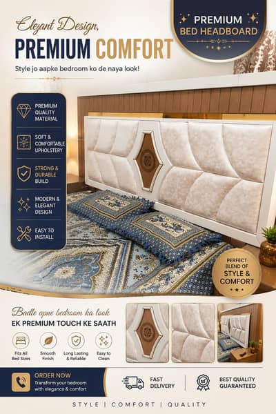 Complete Bedroom Furniture Set | Bed + Sofa Set + Dressing + Wardrobe