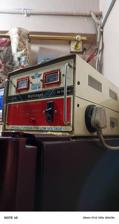 national original 7000w automatic voltage stabilizer