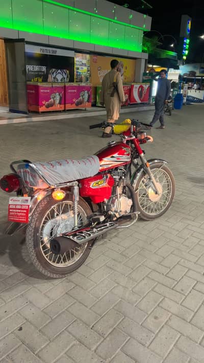 Honda cg125 zero meter