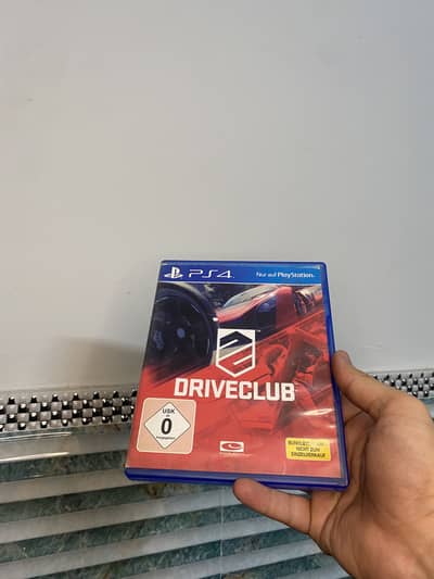 Ps4 game driveclub