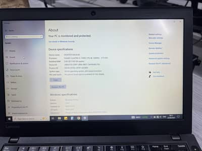 Lenovo X270 I5 7th Gen 8gb/256gb