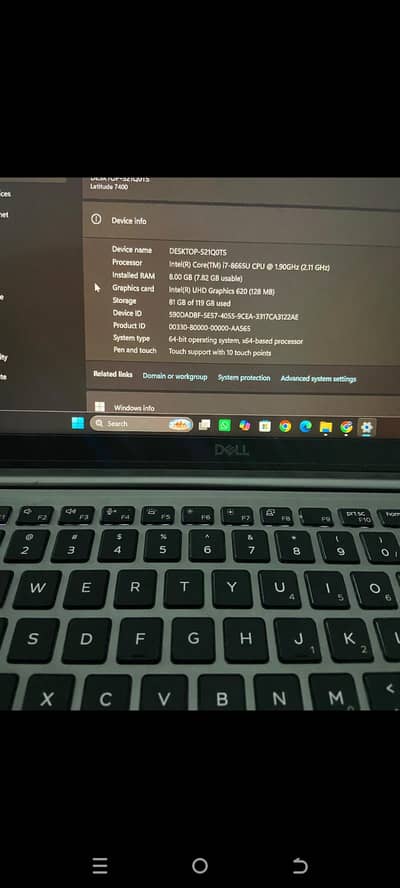 Dell latitude 7400
