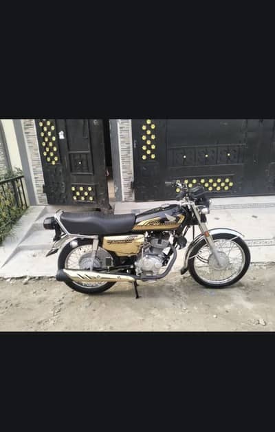 Honda cg 125 gold edition box pack brand new