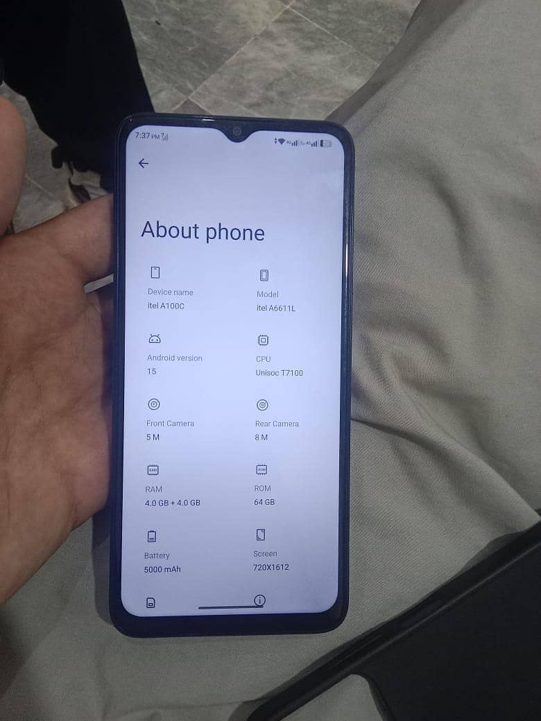 Itel A100C 4