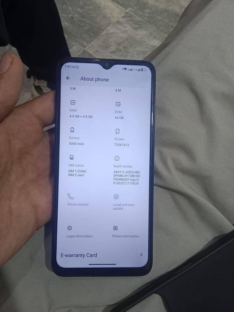 Itel A100C 5
