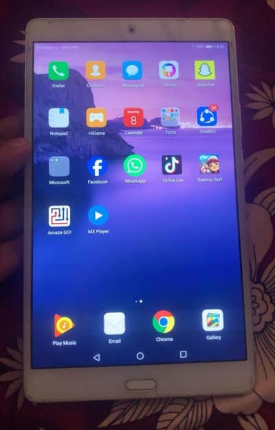 Huawei tab mediapad 3 exchange possible