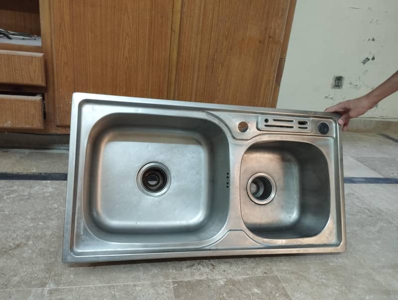 double kitchen sink 0